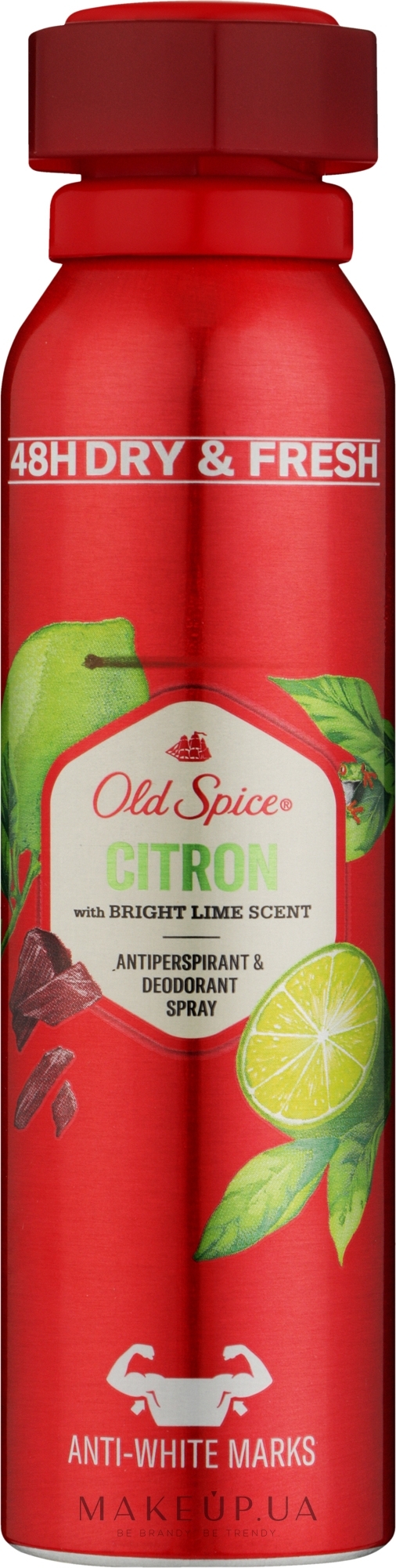 Аэрозольный дезодорант - Old Spice Citron Dezodorant Spray — фото 150ml