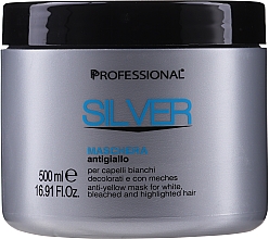 Маска антижовтий ефект - Professional Silver Hair Mask — фото N1