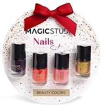 Парфумерія, косметика Набір лаків - Magic Studio Beauty Colors Nails Set (nail/polish/4pcs)