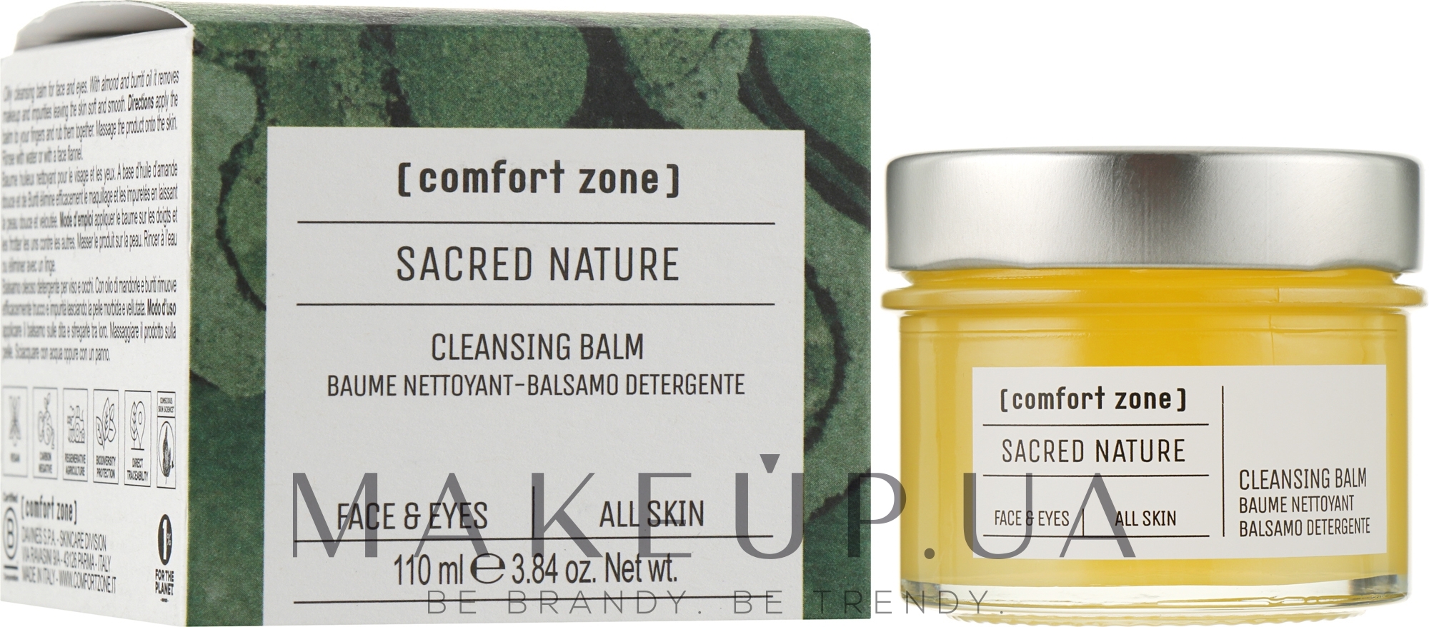 Очищувальний бальзам для обличчя - Comfort Zone Sacred Nature Cleansing Balm — фото 110ml