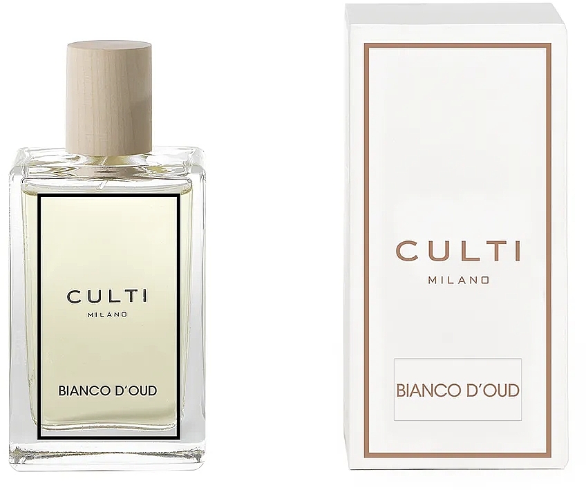 Спрей ароматичний інтер'єрний - Culti Milano Room Spray Bianco D'Oud — фото N1