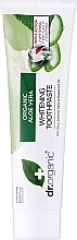 Зубная паста "Алоэ Вера" - Dr. Organic Aloe Vera Whitening Toothpaste — фото N1