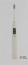 Электрическая зубная щетка, бежевая - Xiaomi Oclean X Smart Sonic Electric Toothbrush Beige — фото N1