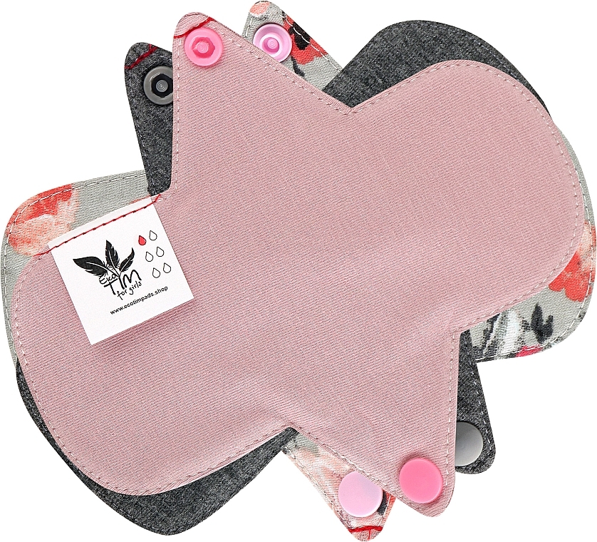 Многоразовая прокладка для менструации Мини, 1 капля, 3 шт., микс - Ecotim For Girls — фото N4