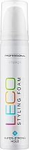 Пінка для волосся "Понадсильна фіксація", 4 - Leco — фото N2