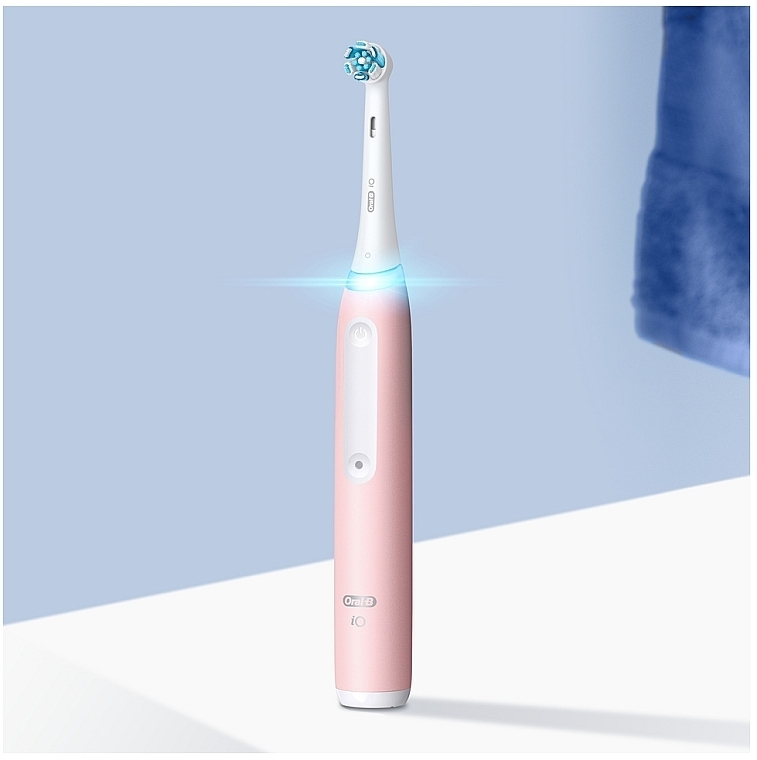 Электрическая зубная щетка, розовая - Oral-B iO Series 3  — фото N8