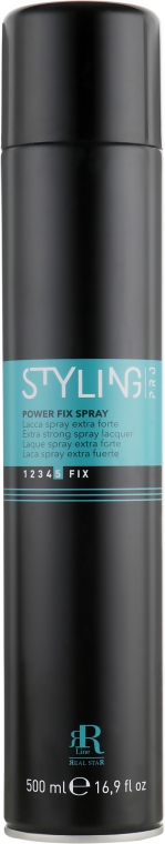 Лак суперсильной фиксации - RR LINE Styling Pro Power Fix Spray — фото N1