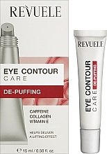 Гель для догляду за контуром очей проти набряків - Revuele Eye Contour Care De-Puffing — фото N2