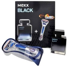 Парфумерія, косметика Mexx Black Man - Набір (edt 50 + Gillette Fusion)