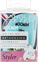 Духи, Парфюмерия, косметика Расческа для волос - Tangle Teezer Compact Styler Brush Smooth & Shine Mooming Blue