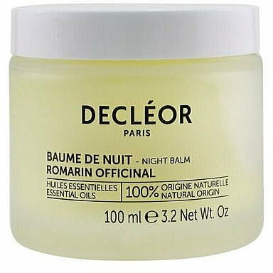 Нічний бальзам для обличчя - Decleor Rosemary Officinalis Night Balm — фото N1