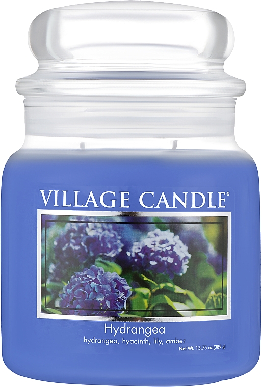 Ароматична свічка в банці "Гортензія" - Village Candle Hydrangea — фото N2