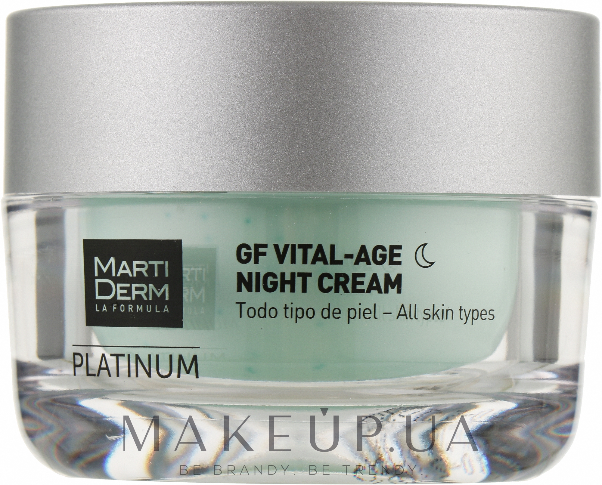 Facial Night Cream - MartiDerm Platinum Gf Vital Age Night Cream — фото 50ml