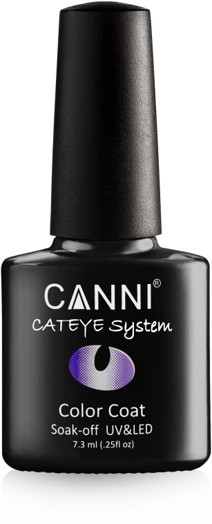 Магнітний гель-лак - Canni Cat Eye Color Coat 