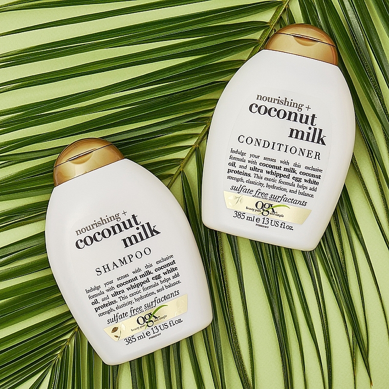 Живильний кондиціонер з кокосовим молоком - OGX Coconut Milk Conditioner — фото N9