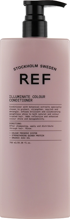 Кондиціонер для блиску фарбованого волосся рН 3.5 - REF Illuminate Color Conditioner — фото N4