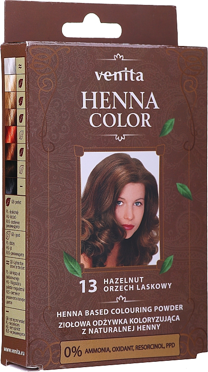 Бальзам для волосся, з екстрактом хни, в саше - Venita Henna Color — фото N1
