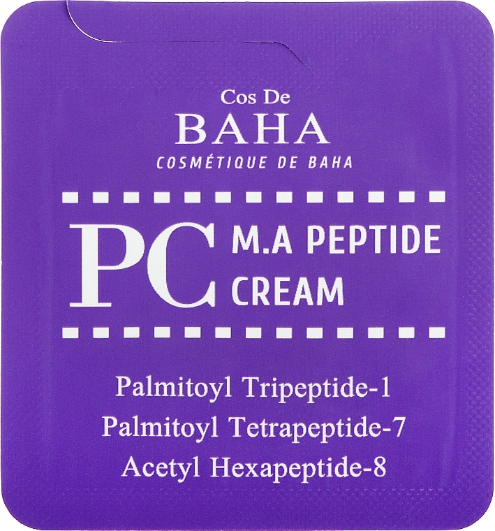 Антивозрастной пептидный крем для лица - Cos De BAHA M.A. Peptide Cream (пробник) — фото N1