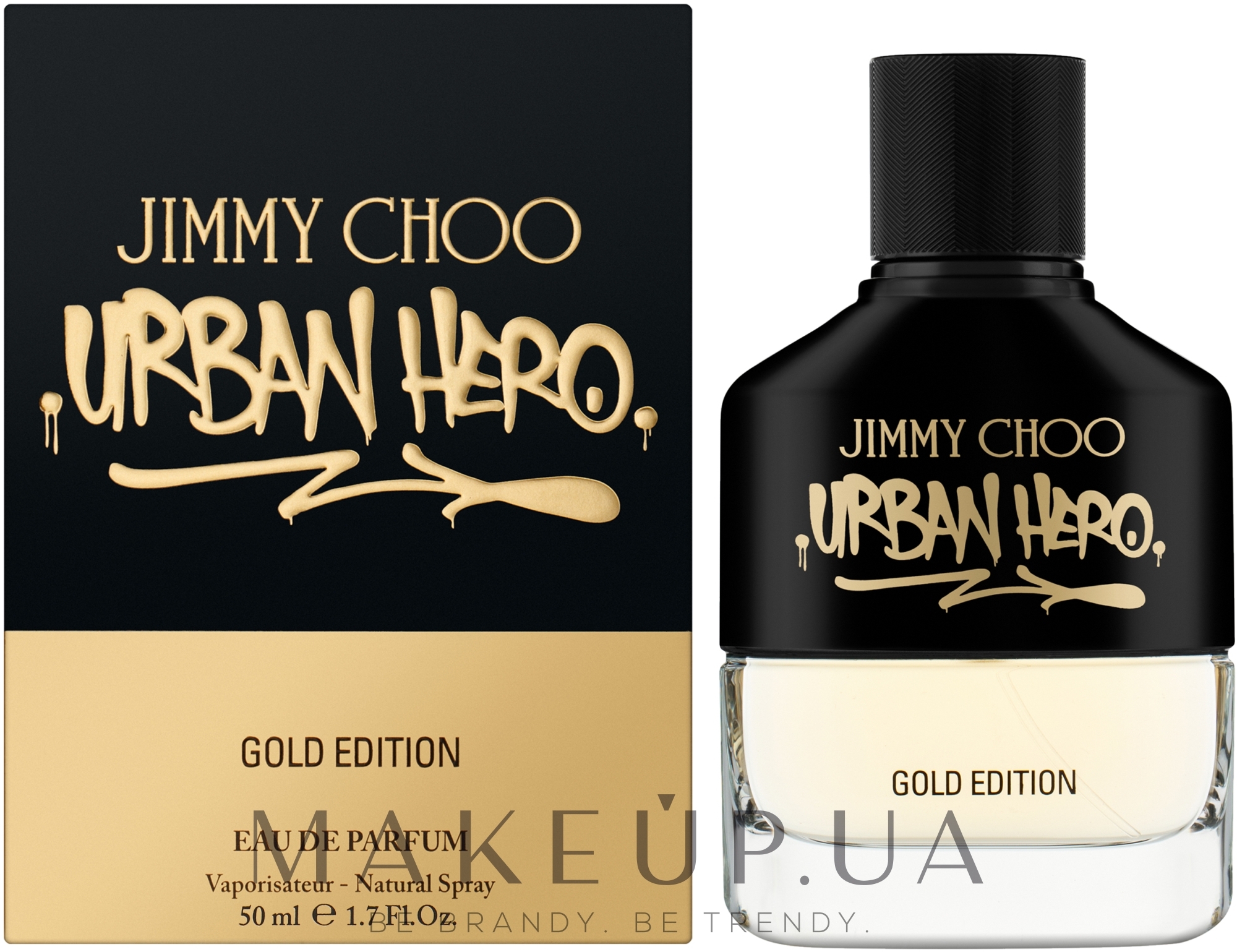 Jimmy Choo Urban Hero Gold Edition - Парфюмированная вода — фото 50ml