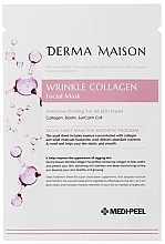 Парфумерія, косметика Антивікова тканинна маска з колагеном - MediPeel Derma Maison Wrinkle Collagen Facial Mask