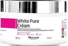 Парфумерія, косметика Відбілювальний крем для обличчя - Skindom White Pure Cream