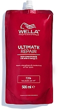 Кондиционер для всех типов волос - Wella Professionals Ultimate Repair Deep Conditioner With AHA & Omega-9 Refill (сменный блок) — фото N1