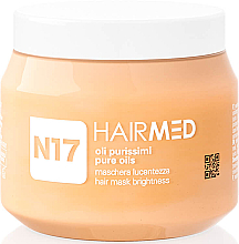 Маска для яскравості волосся - Hairmed N17 Brightness Hair Mask — фото N1