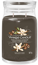 Ароматическая свеча в банке "Vanilla Bean Espresso", 2 фитиля - Yankee Candle Singnature  — фото N2