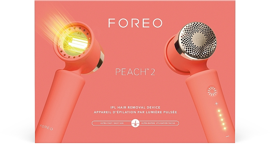 Фотоепілятор - Foreo Peach 2 IPL Hair Removal Device Peach — фото N2