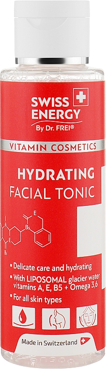 Увлажняющий тоник для лица - Swiss Energy Hydrating Facial Tonic