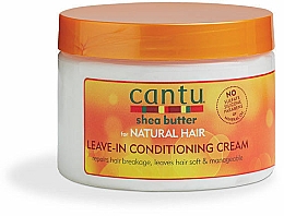 Незмивний кондиціонер для волосся - Cantu Shea Butter For Natural Hair Leave in Conditioning Cream — фото N1