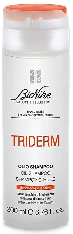 Олійний шампунь для волосся - BioNike Triderm Oil Shampoo — фото N1