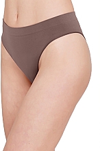 Духи, Парфюмерия, косметика УЦЕНКА Бесшовные стринги "String Briefs Color", deep taupe - Giulia *