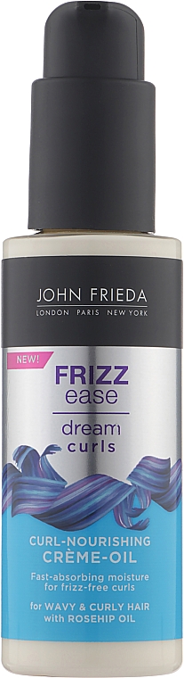 Крем-олія для в'юнкого волосся - John Frieda Frizz Ease Dream Curls — фото N1