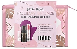 Духи, Парфюмерия, косметика Набор - MineTan Get Your Perfect Holiday Bronze Self Tanning Gift Set (foam/100ml + mist/100ml + ser/50ml + mitt/1pcs)