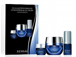 Духи, Парфюмерия, косметика Набор - Sensai Cellular Performance Extra Intensive (cr/6ml + essence/5ml+eye/cr/15ml) 