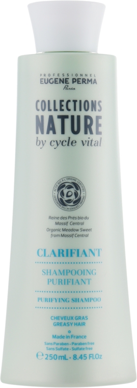 Шампунь для глубокого очищения волос - Eugene Perma Cycle Vital Nature Shampooing Purifiant