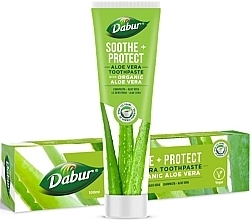 Духи, Парфюмерия, косметика Зубная паста с органическим алоэ вера - Dabur Soothe + Protect Aloe Vera Toothpaste