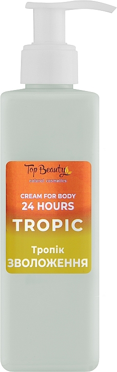 Крем для тіла та рук "Тропік" - Top Beauty Cream for Body 24 Hours Tropic — фото N1