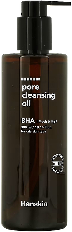 Гидрофильное масло с BHA-кислотой - Hanskin Pore Cleansing Oil BHA — фото N1