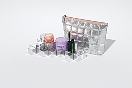 Набор - Clinique Eyes On The Fly Set (eye/cr/15ml + cleans/balm/15ml + mascara/3.5ml + bag) — фото N3