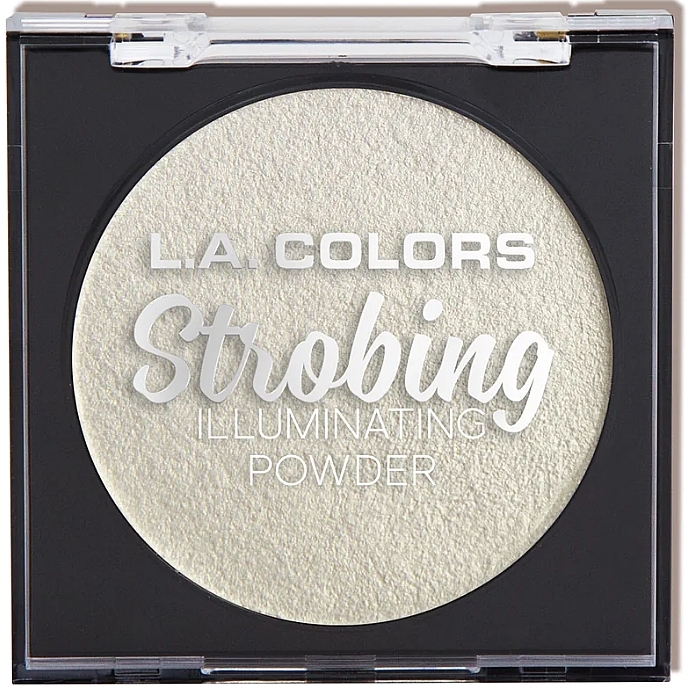 Компактна пудра для обличчя - L.A. Colors Strobing Illuminating Powder — фото N1