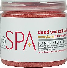 Парфумерія, косметика Морська сіль - BCL SPA Energizing Pink Grapefruit Dead Sea Salt Soak