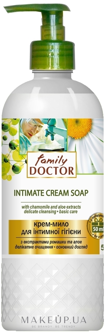 Крем-мыло для интимной гигиены - Family Doctor  — фото 500ml