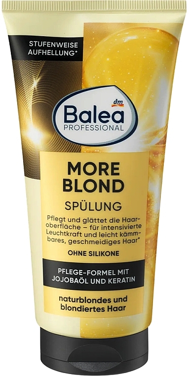 Кондиционер для волос "Больше блонда" - Balea Professional More Blond Conditioner — фото N1