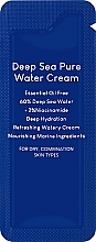 Зволожувальний крем з морською водою - Purito Deep Sea Pure Water Cream (пробник) — фото N1