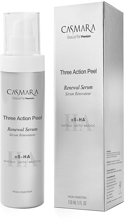 Відновлювальна сироватка - Casmara Three Action Peel Renewal Serum — фото N1