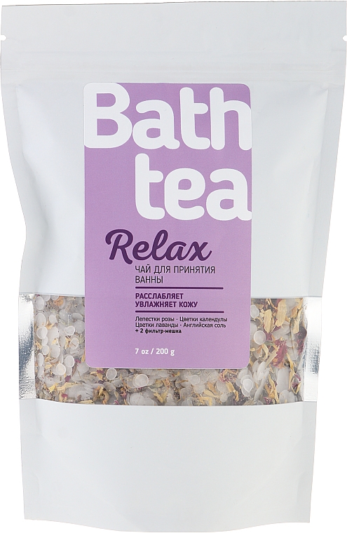 Чай для прийняття ванни - Body Love Bath Tea Relax — фото N1