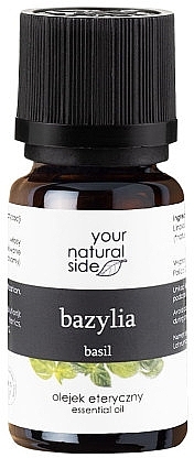 Эфирное масло "Базилик" - Your Natural Side Basil Essential Oil — фото N1