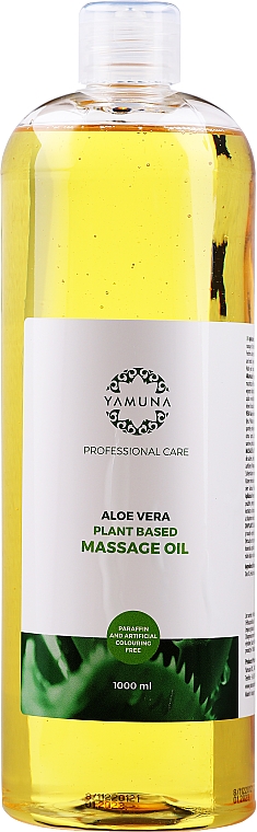 Масло для массажа "Алоэ вера" - Yamuna Aloe Vera Vegetable Massage Oil — фото N3